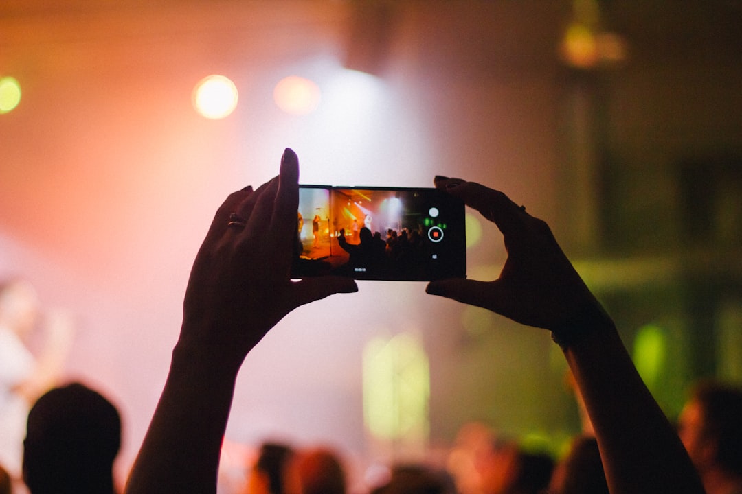 Photo Music festival Crowd cheering